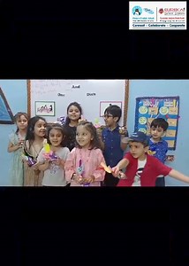 Early Year 2 Early Year 2 learner enjoying a special day filled with party fun and a chance to look back at their work on paper! Let's celebrate learning together! 🎉📝 #LearningJourney | Pingu's English DHA Phase-2