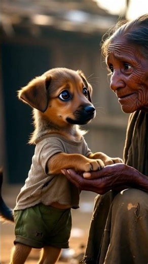 🐶 “The Little Dog Who Worked for Love” ❤️#ai #cartoon #viral #shorts #trending #dog