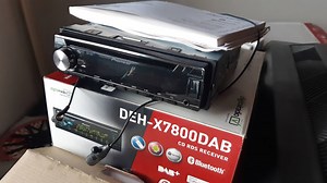 pioneer DEH-X7800DAB, MIKROFON, Bluetooth, USB, 4x50W