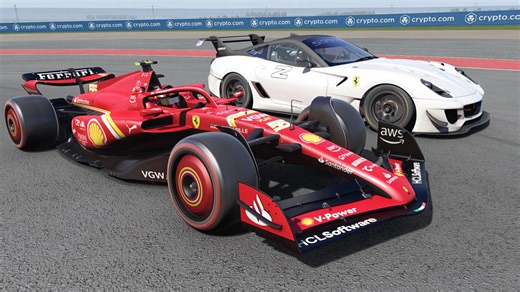 6.7K views · 75 reactions | How fast is an #F1 car? Ferrari F1 vs Supercars at Circuit of the Americas | Carluxius | Facebook