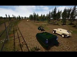 NATO AVT-341 test simulation of a team of 4 autonomous ground vehicles