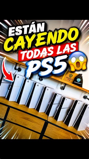 Están cayendo todas las PS5🔥😱 #playstation #humor #Gaming #ps5 #joystick