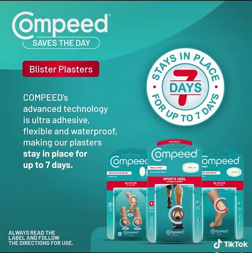 Compeed Blister Plasters: Stay Blister-Free on Your Journey