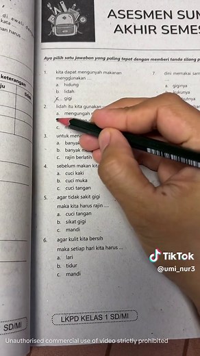 Latihan Soal SD Kelas 1: LKPD & Kunci Jawaban untuk Ulangan