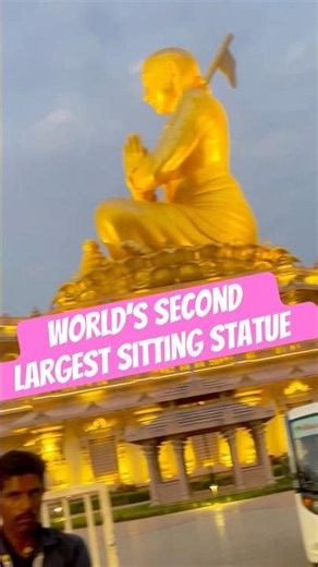 Travel Series Ep1 #shorts #tourism #hyderabad #travelvlog #minivlog #statue of equality #travel #fam