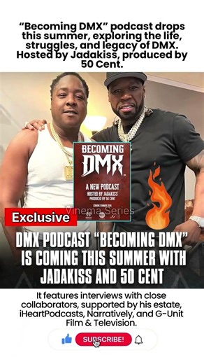 Becoming DMX Podcast Is Coming This Summer By 50 Cent #50cent #shorts #celebrity