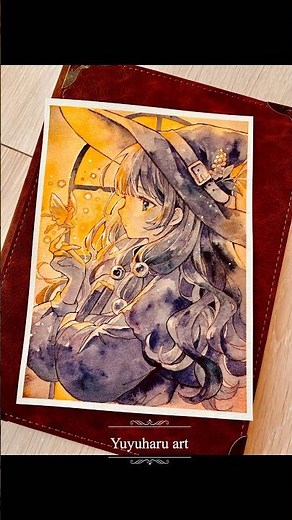 光と影のメイキング💡 #イラスト #illustrative #watercolor #透明水彩 #イラストメイキング