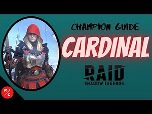 [F2P] Cardinal Raid Shadow Legends | BEST REVIVER in the GAME~!