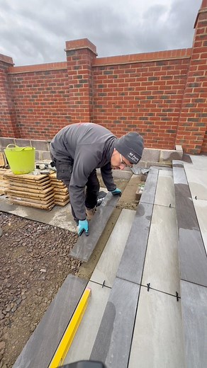 How to build a raised patio 🔥 #fbreels #howto #garden #landscape #patio | Hoskins Innovations