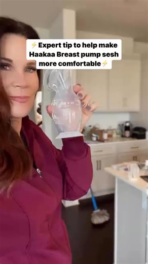 Pro-tip for comfy pumping: Coconut oil is your best friend! Apply a tiny bit inside the flange before pumping, and feel the difference. Less friction, more comfort, and a smoother session every time! 🙌 If you haven’t had any discomfort, don’t run out and try this, keep doing your thing. And if you’re wondering… coconut oil is safe for babies if a tiny bit gets into the milk for some reason. As always wash your pump after each use! You can sterilize your pump by using a steam sterilizing system 