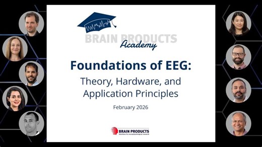BP Academy Workshop Recording: Foundations of EEG (Feb 2026) | Brain Products GmbH