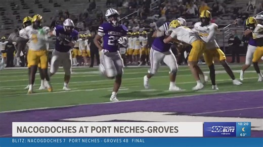 Port Neches-Groves High School takes out Nacogdoches 48-7