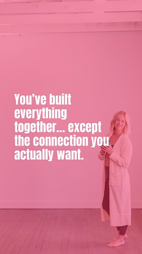 He’s trying. He checks in. He plans the dinners. He asks how you’re feeling. You’ve built a whole life together—decades of shared history, a home that finally feels quiet with teens in and out, calendars full of grown-up logistics. You run teams and make real decisions—yet this is the one place you can’t make connect. And still—your body stays one step back. You answer, you smile, you go through the motions, but nothing inside of you relaxes enough to meet him there. You’re present… but not open