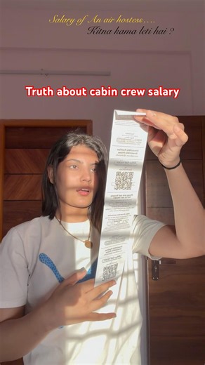 Cabin crew salary in India ✈️