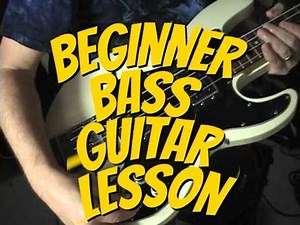 Free Beginner Bass Guitar Lessons With Scott Grove