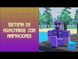 Como hacer un sistema de agacharse en roblox studio