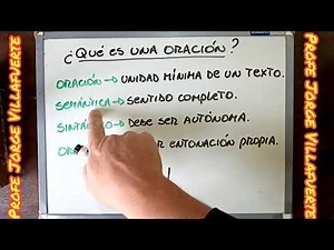 Grammar 1 - What is a sentence?