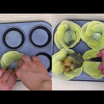 Potato roses: the best dinner idea!