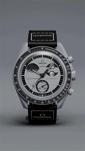 Omega x Swatch Mission to Earthphase 🌍 The Most Unique MoonSwatch Ever! #Shorts #MoonSwatch