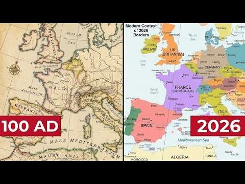 How the World Map Changed Every 100 Years