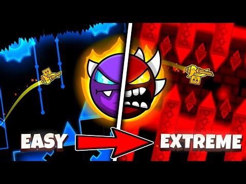 From Easy Demon To Bloodbath In 9 Months | Geometry Dash Rewind 2025