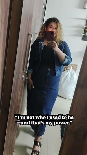 Plus Size Denim Skirt #curvesandstyles #fashion #plussize #plussizebeauty