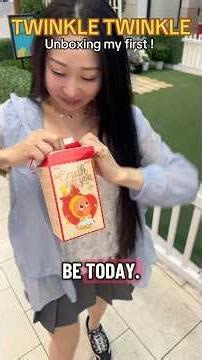 Unboxing TWINKLE TWINKLE ⭐️ 🌟 BLIDN BOX 📦 #shorts CRUSH ON YOU