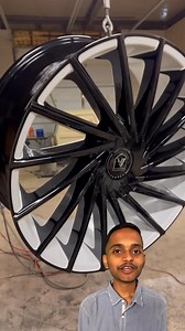 Custom two tone powder coated wheels. OEM Black and Super Satin White from Columbia Coatings, LLC #powdercoat #wheel #CustomMade | Steve Nelson Jr.