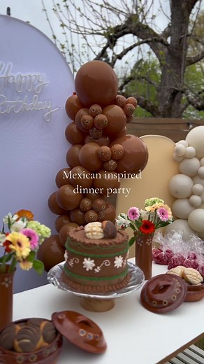 Mexican Themed Birthday Party Setup for Mom's Birthday