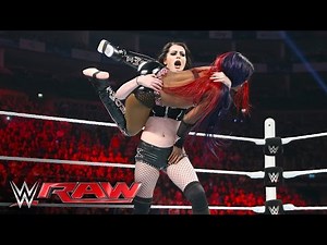 Natalya, Sasha Banks, Becky Lynch & Paige vs Charlotte, Naomi, Tamina & Summer Rae:Raw, Apr 18, 2016