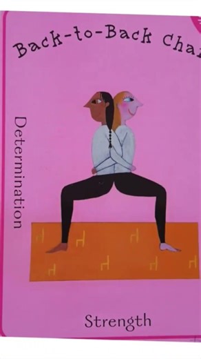 FUN COUPLES PAIRS POSITIONS GAME YOGA CHALLENGE. More positions by clicking on full video