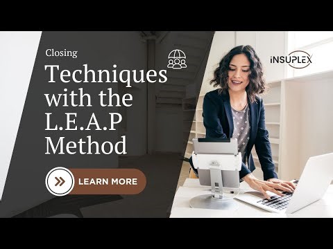 Lesson 5 1 – Closing Techniques with the L E A P Method