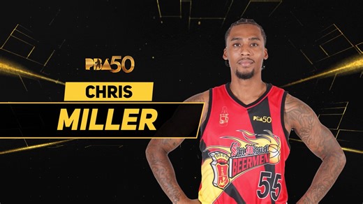 CHEERS CHRIS 🍻 The San Miguel Beermen gains a two-way player with the entry of Chris Miller to the PBA. #PBA50 #PBA50LID | PBA Rush