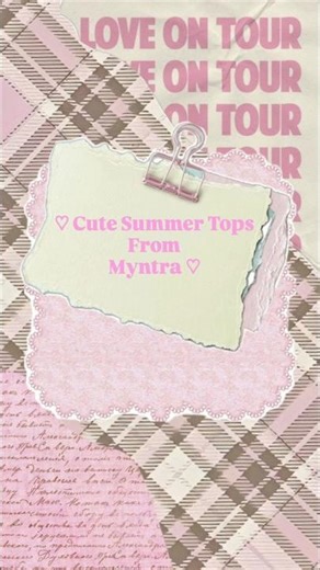 Check Description For Links♡#summerfashion #shorts #myntrafinds #cutetops #affordablefashion #viral