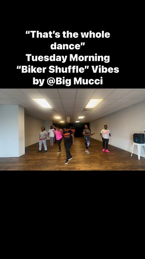 Had to run this back…”Biker Shuffle” byBig Mucci… Never know when a DJ gone reach back!!🤪🤗🥰BE READY!! Still a Vibe…and leg workout!💃🏽 Great job ladies❤️💃🏽🎵 #linedancemovement #idontowncopyrightstothemusic | Lashon Johnson Lewis