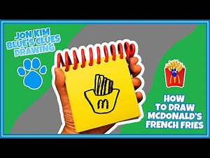 Jon Kim Blue's Clues Drawing - How To Draw McDonald's French Fries
