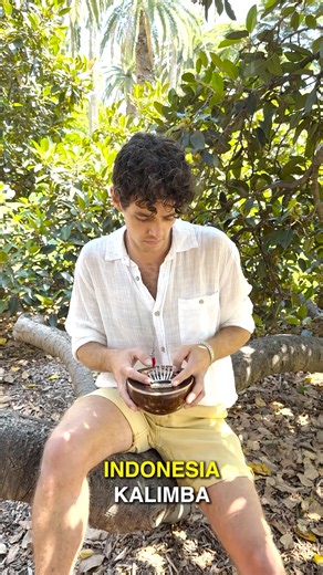 Two kalimbas, two countries 🌿 Here's Mikey, comparing an Indonesian kalimba — bright, melodic, and easy to play, made from a coconut shell with metal keys with a Burkina Faso kalimba, handcrafted from a calabash gourd for deeper resonance and warmer, earthier tones. Which sound are you drawn to? 🇮🇩 - https://africandrumming.com.au/product/kalimba-indo/ 🇧🇫 - https://africandrumming.com.au/product/kalimba-burkina-gourd/ #africandrumming #kalimba #indonesian #BurkinaFaso | African Drumming