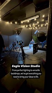 Our studio is ready for your next photo or video shoot! From perfect lighting to versatile backdrops, we’ve got everything you need to bring your ideas to life. Let’s create magic together. #studiospqce #studio #inddorspace #smallbusiness #contentcreation #photoandvideo #productionplace #indoorspace | Eagle Vision Video Productions Ltd. | Facebook