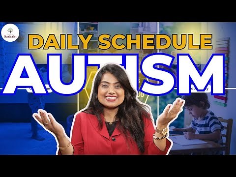 How to Structure Your Autistic Child's Day| Autistic child's schedule | timetable for autistic kids