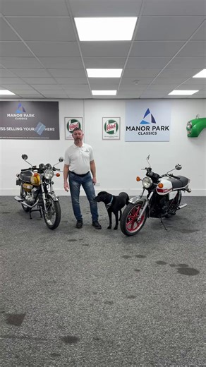 Manor Park Classics on Instagram: "Buddy picks his 'Bike(s) of the Week' and this week he has chosen two classic 250's which were the bikes to have back in the day. A lovely 1975 Suzuki GT250 & a 1980 Yamaha RD250, both recently arrived and available in our upcoming motorcycle auction on Friday 13th February 2026. #SuzukiGT250 #YamahaRD250 #ClassicBikes #MotorcycleAuction #250ccBikes #ClassicMotorcycle #MPCnorth #ManorParkClassics"