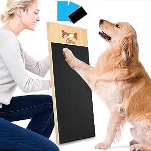 Large Dog Nails Scratch Pad- 26 in x11 in x .6 in-Fear Free Double-Faced Dog Nail Grinder Board