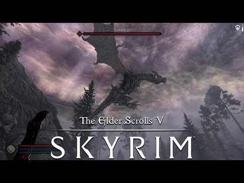 Skyrim - Killing the Dragon for the First and Final Time