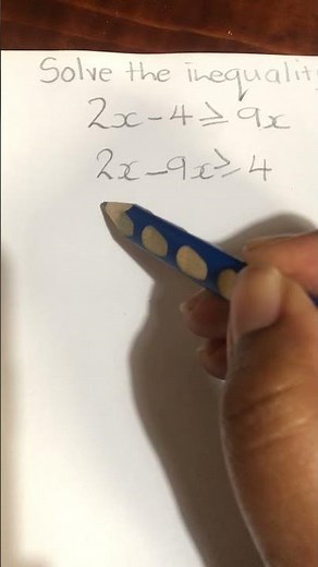 When to flip the inequality sign