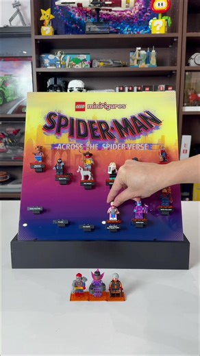 71050 Spider-Man Collection Display Case #lego #legominifigures #legospiderman #legofigures #legocase #legodisplay #legolove #minifigures #figures #spiderman #marvel #case #box