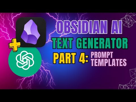 How I Get AI Prompt Templates for Obsidian