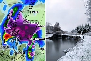 Exact date snow will hit Scotland as Arctic blast set to sweep country
