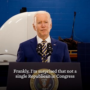 61K views · 9.8K reactions | Under my Build Back Better Act, no one earning less than $400,000 will pay a single penny more in federal taxes. But 55 of the largest companies — that paid zero in federal income taxes last year on $40 billion in profits — will finally start paying their fair share. | President Joe Biden Archived | Facebook