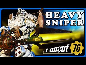Fallout 76: Heavy Sniper - The One Trick Pony - Plasma Caster Ghoul Build.
