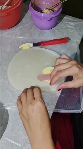 How to deal with dry edges of spring roll skin👍✅ #risoleskin #risoles #food #streetfood