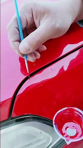 Magic Scratch Fix for Your Car. #youtubeshorts